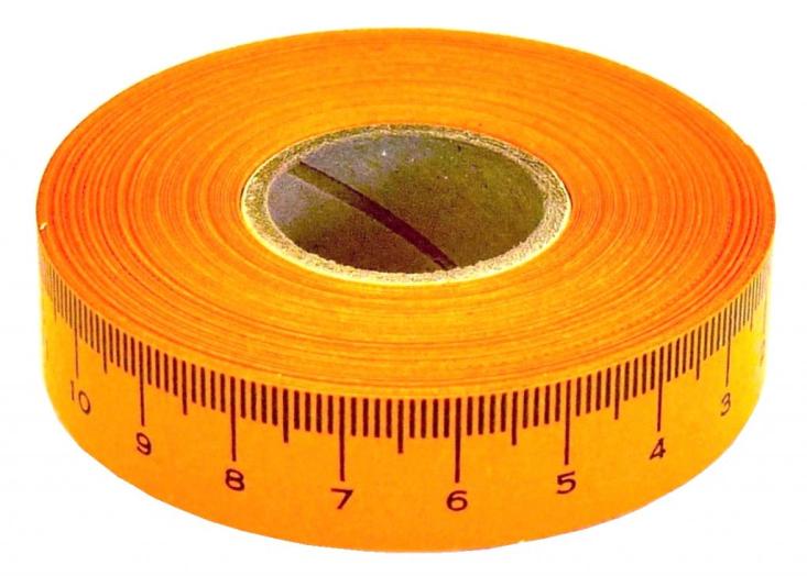 adhesive tape measure right-left