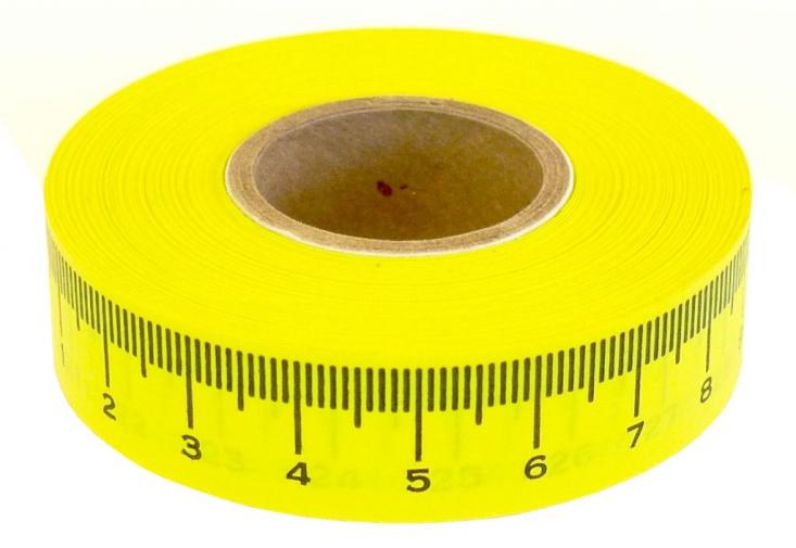 adhesive tape measure left-right